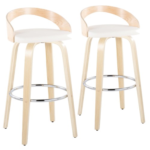 Grotto 30" Fixed-height Counter Stool - Set Of 2